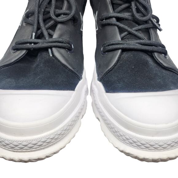 Converse Gore-Tex One Star Ox Mens 7.5 Womens 9.5 Black White Waterproof Low Top - Picture 5 of 12